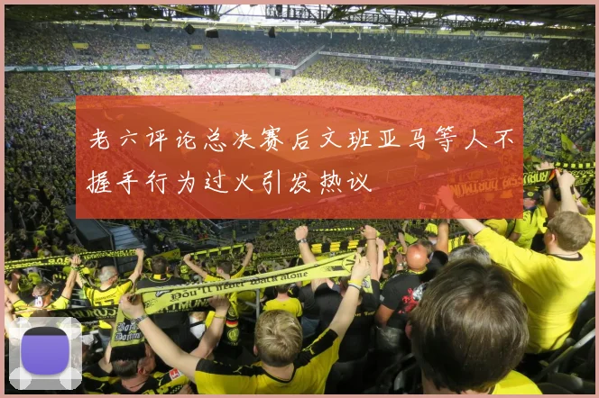 老六评论总决赛后文班亚马等人不握手行为过火引发热议